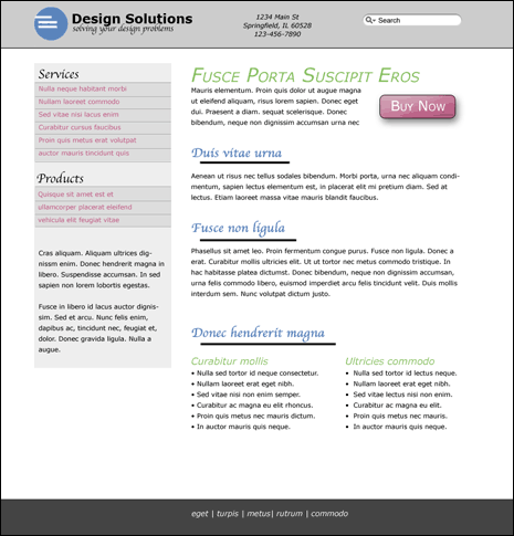 An example of a design improved through proximity